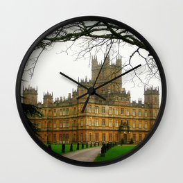 Downton Abbey Licious Wall Clock