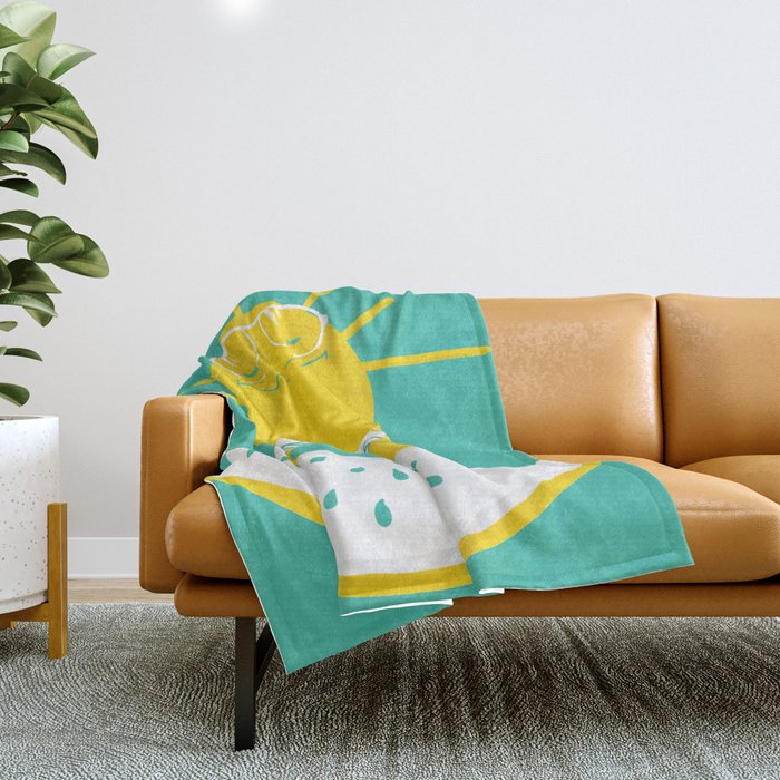 It's All About Summer Throw Blanket