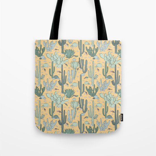 Succulent Guns Tote Bag