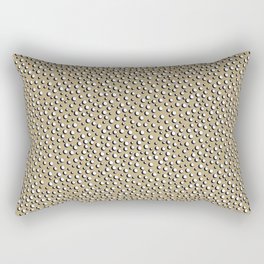 gear drillhole beige Rectangular Pillow