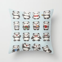 Panda Throw Pillow