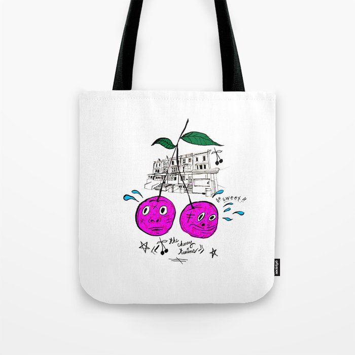 Cherry Twins Tote Bag
