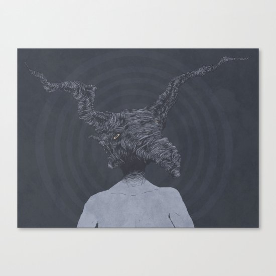 Saturnine Canvas Print