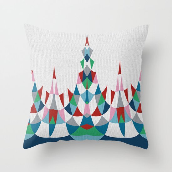 Modern Day #4 Throw Pillow