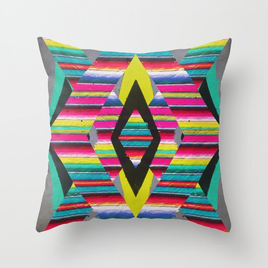 Serape Throw Pillow