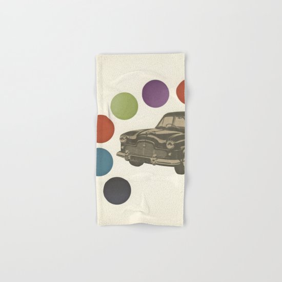 Driving Around in Circles Hand & Bath Towel