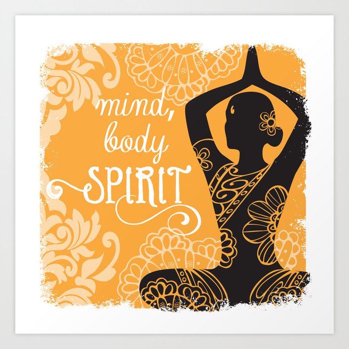 Mind, Body, Spirit Art Print