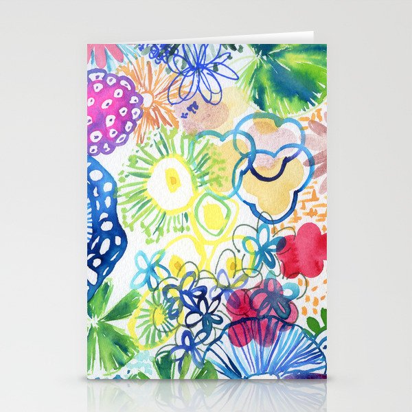 floral cloud Stationery Cards