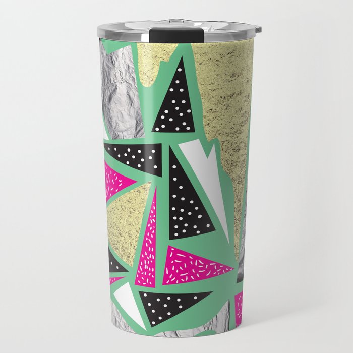 Triangle Pop Travel Mug