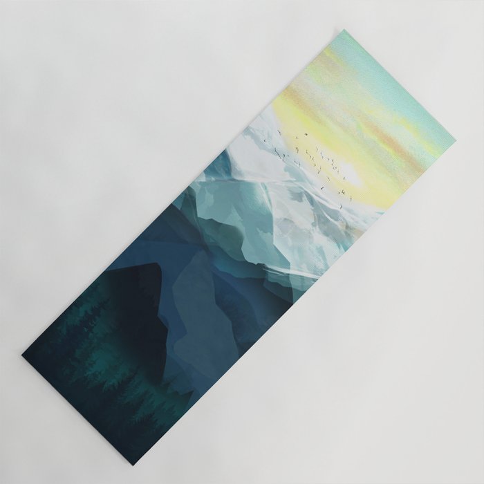 Mountain Range Yoga Mat