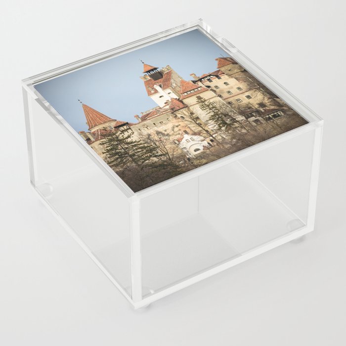 Dracula's Castle in Transylvania Acrylic Box