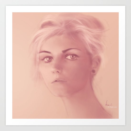 Soft Art Print