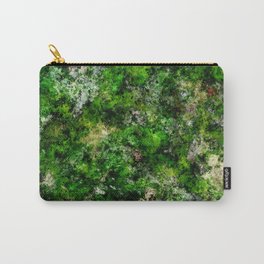 Damp green rocks Carry-All Pouch