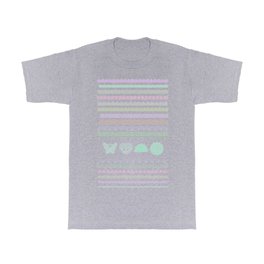 Embroidery Pattern T Shirt