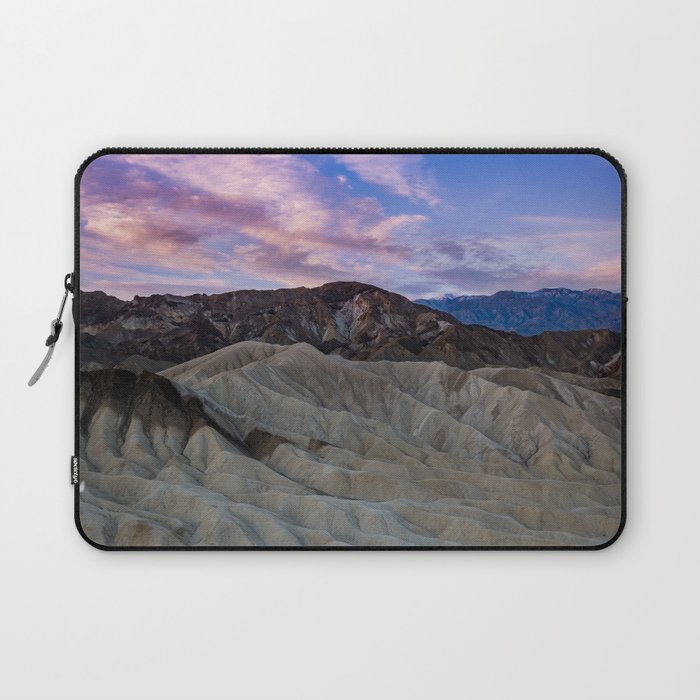 Death Valley 5587 - Zabriskie Point Sunrise Laptop Sleeve