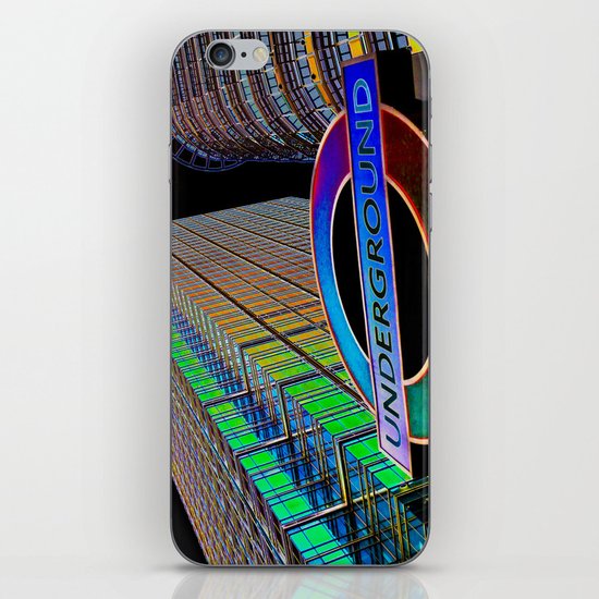 Apocalypse Canary Wharf London iPhone & iPod Skin