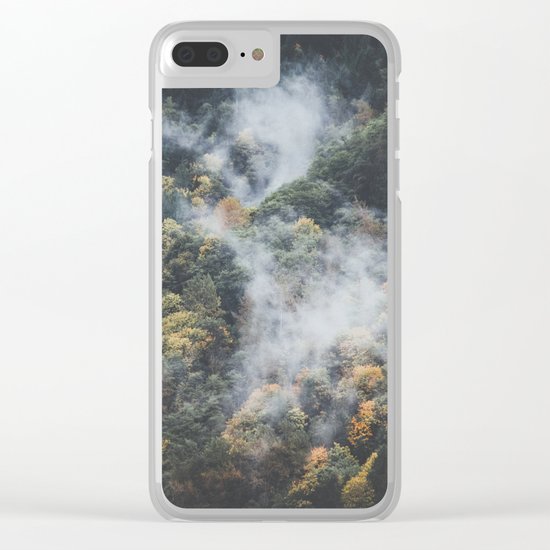 Deep Forest Clear iPhone Case