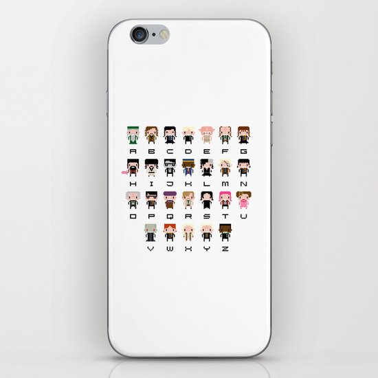 Harry Potter Alphabet iPhone & iPod Skin