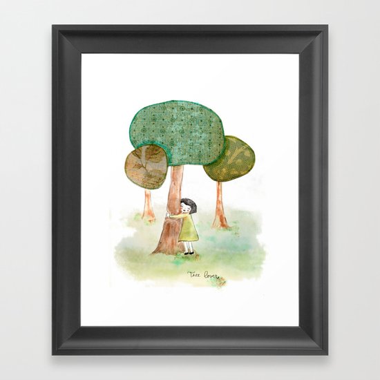 Tree Lover Framed Art Print
