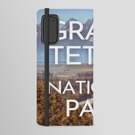 Grand Teton National Park Wyoming Landscape Photography Print Android Wallet Case