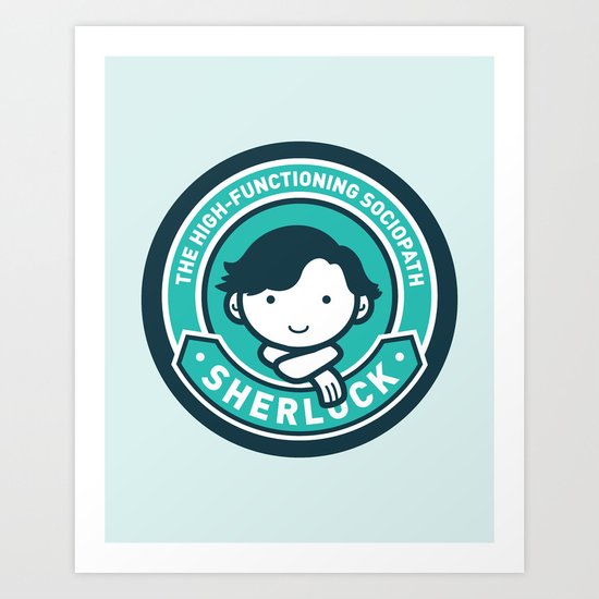 Sherlock Art Print
