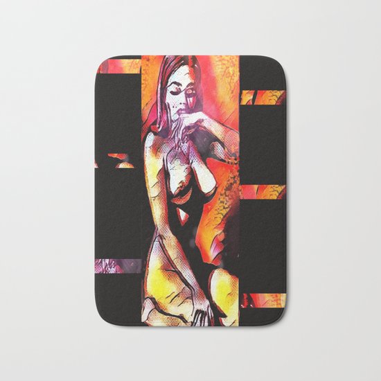 Diamonds and Shame Bath Mat