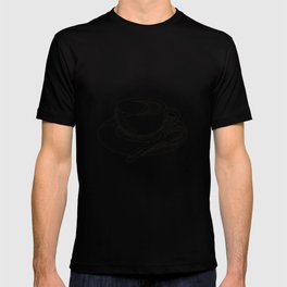 Cup of Coffee Doodle T Shirt