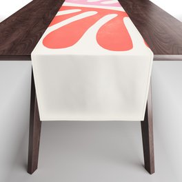 Peach & Orange: Wild Leaf | Matisse Foliage Paper Cutouts 03 Table Runner