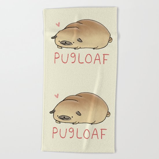 Pugloaf Beach Towel