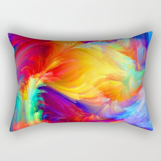 Summer colors Rectangular Pillow