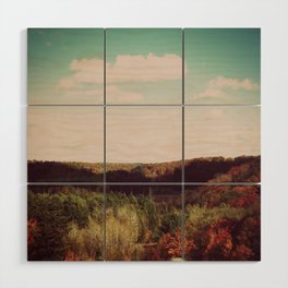 the valley Wood Wall Art