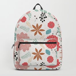 Lovely colorful flower pattern design for your home decor 5 Backpack