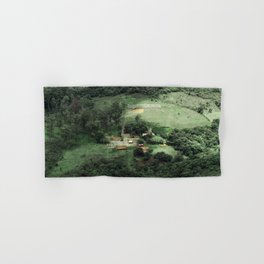 Brazil Photography - Overview Of A Rural Area In Brazil Hand & Bath Towel