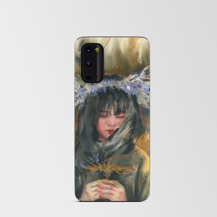 Sienna, watercolor painting Android Card Case