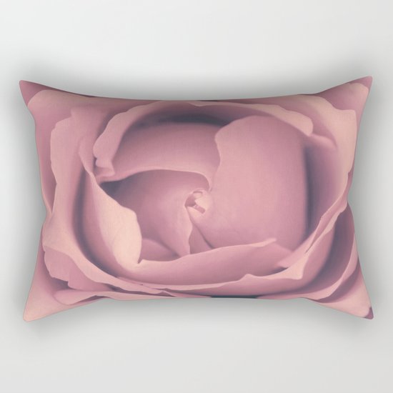 Pink Rose´s heart - roses Rectangular Pillow