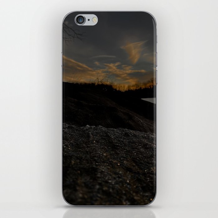 Night at the reservoir  iPhone Skin