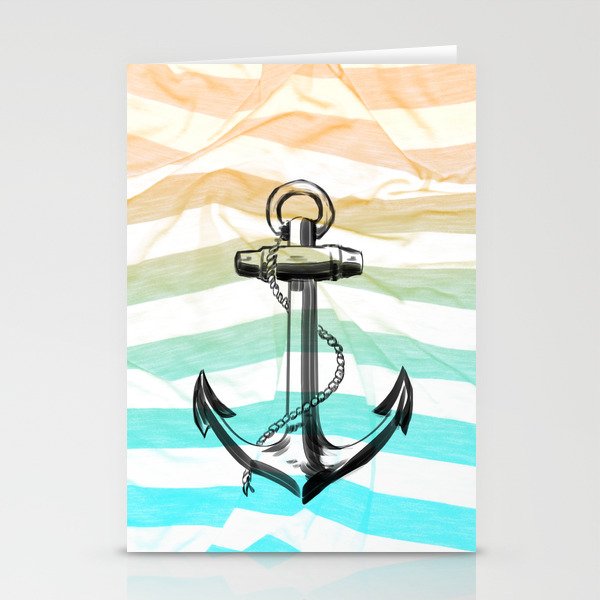 Laundry Day Series: "You're an Anchor" Stationery Cards