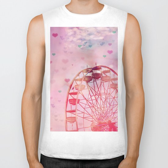 Love is in the Air Biker Tank