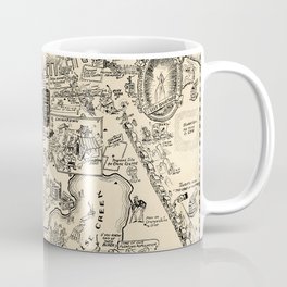Pictorial Vintage Map of Vancouver Coffee Mug