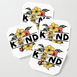 Retro Be Kind Bee Coaster