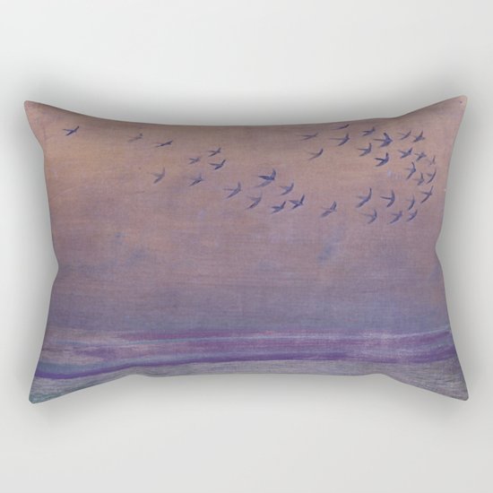 'under every deep a lower deep opens' Rectangular Pillow