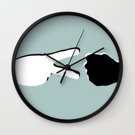 diplomacy (shadows) Wall Clock