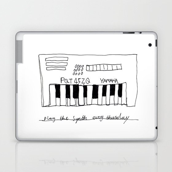  Play The Synth Laptop & iPad Skin