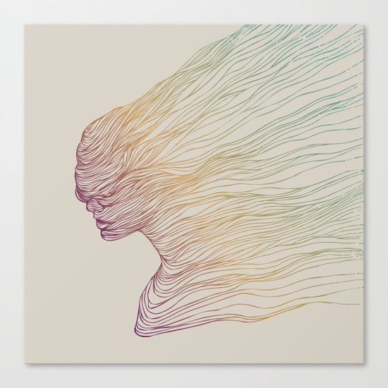 FADE Canvas Print