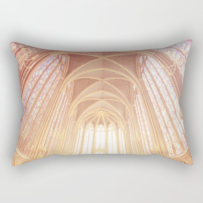 Saint Chapelle Paris Rectangular Pillow