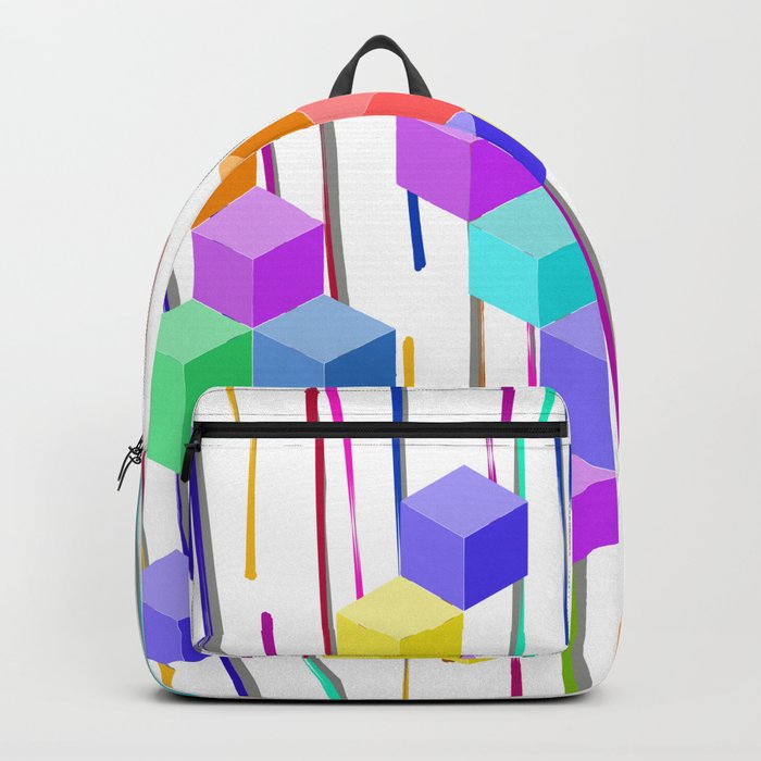 Abstract Stroke of Life (D196) Backpack