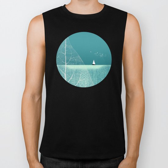 Ocean Wonderland II Biker Tank