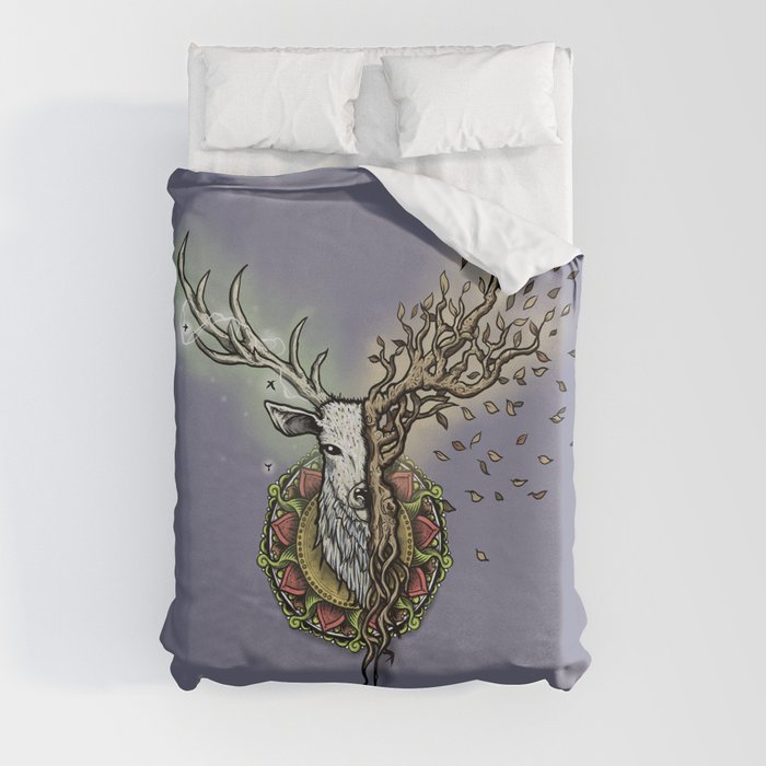 All of nature is interconnected Duvet Cover