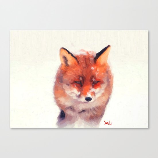 The Fox Canvas Print