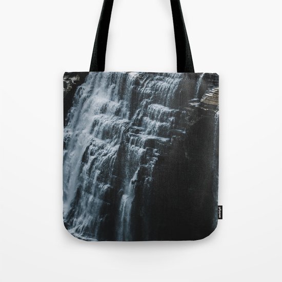 Middle Letchworth Falls Tote Bag